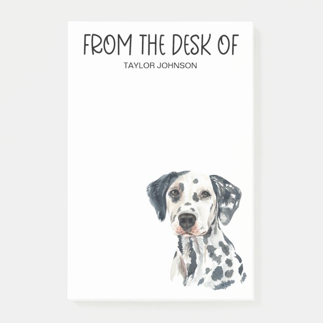 Dalmatian-älskare Post-it Block (Framsida)