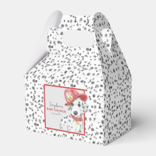 Dalmatian Baby Shower för akut brandsläckare Presentaskar