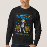 Dalmatian Chanukah Jewish Ugly Hanukkah Sweater Pa Lång Ärmad Tröja<br><div class="desc">Dalmatien Chanukah Jewish Ugly Hanukkah Sweater Pajama.</div>
