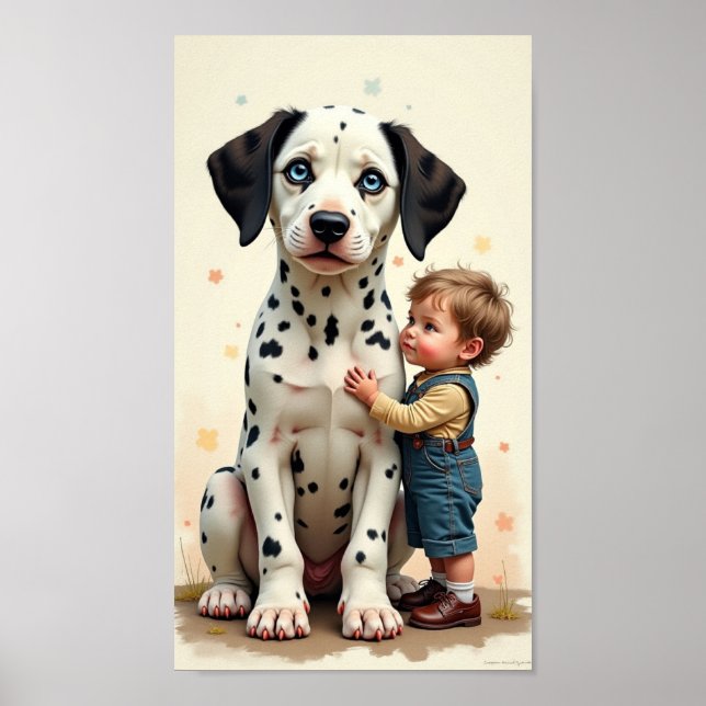 Dalmatian Cutie Poster (Framsidan)