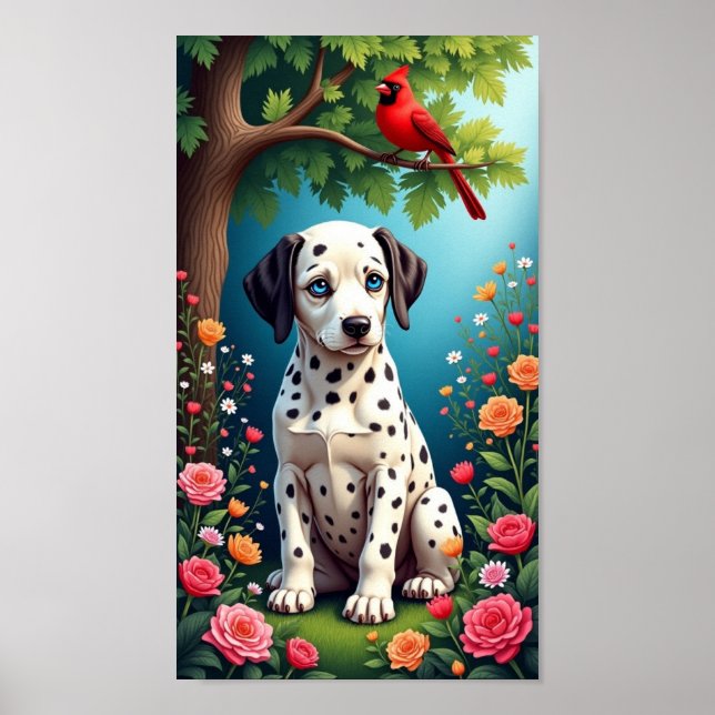 Dalmatian Cutie Poster (Framsidan)
