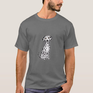 Dalmatian Dog illustration T Shirt