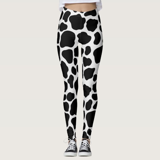 Dalmatian Dog Legging, Animal Legging for women (Framsida)
