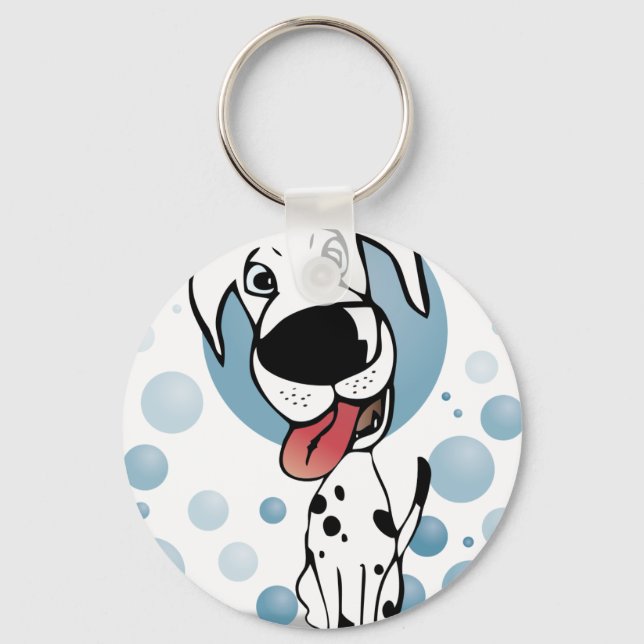 Dalmatian dog nyckelring (Framsida)