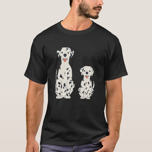 Dalmatian Dog Pet 10 T Shirt (Framsida)