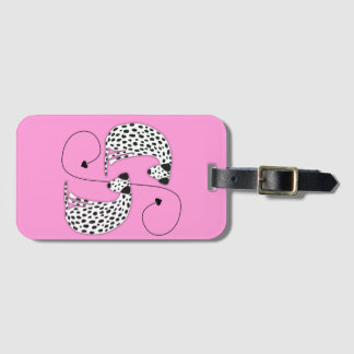 Dalmatian dogs Luggage Tag  Bagagebricka