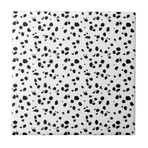 Dalmatian fläckar, Dalmatian tryck, Dalmatian pä Kakelplatta