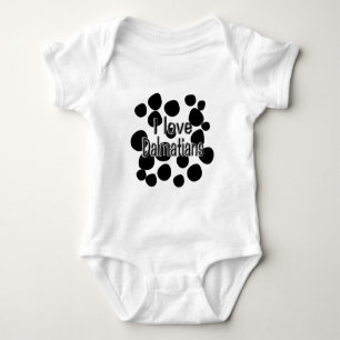 Dalmatian fläckar tee shirt
