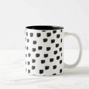 Dalmatian fläckar Två-Tonad mugg