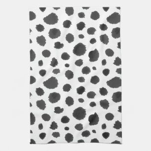 Dalmatian fläckmönster kökshandduk