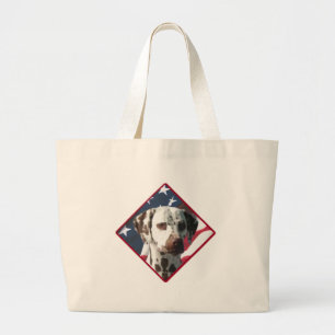 Dalmatian flagga 2 jumbo tygkasse