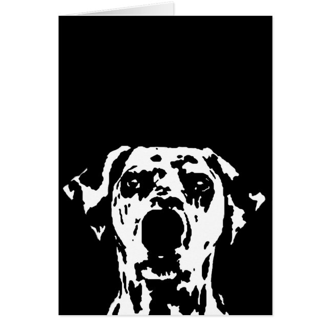 Dalmatian gåvor - kort (Framsidan)