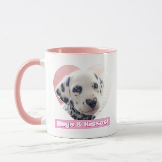 Dalmatian Heart Nose Mugg (Vänster)