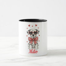 Dalmatian hund kaffemugg valentines dag 2026