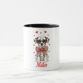 Dalmatian hund kaffemugg valentines dag 2026