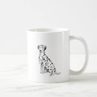 Dalmatian hundanpassadeprodukter kaffemugg