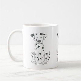 Dalmatian hundkaffemugg kaffemugg