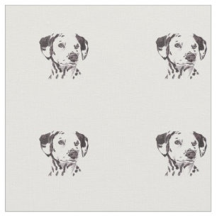 Dalmatian hundkonsttyg tyg