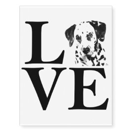Dalmatian kärlektatuering