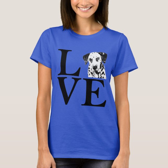 Dalmatian kärlekTshirt Tröja (Framsida)