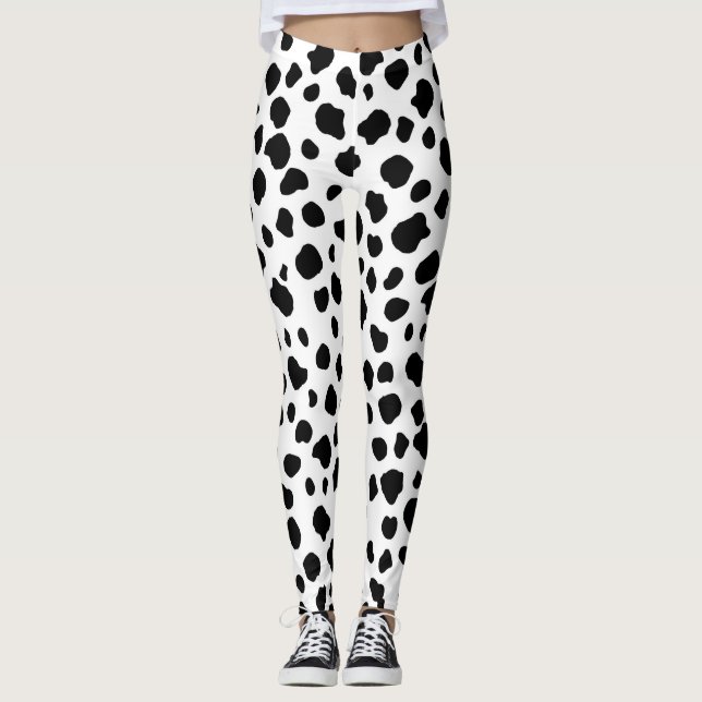 Dalmatian kotryck leggings (Framsida)