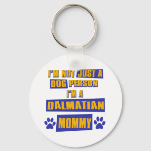 Dalmatian mammor nyckelring