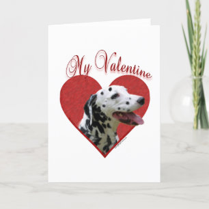 Dalmatian min valentin helgkort