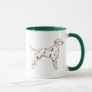 Dalmatian mugg för lever