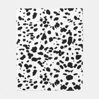 Dalmatian Print Blanket Fleecefilt