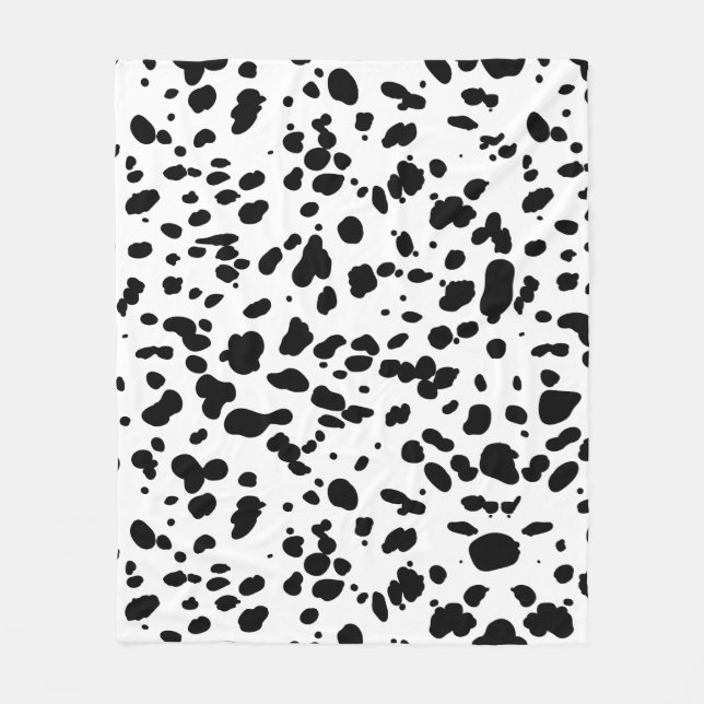 Dalmatian Print Blanket Fleecefilt (Framsidan)