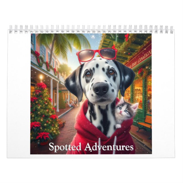 Dalmatian Spotted Adventures Kalender (Omslag)