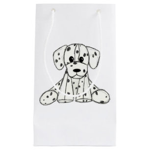 Dalmatian stoppad hund ritning kontur enkel svart