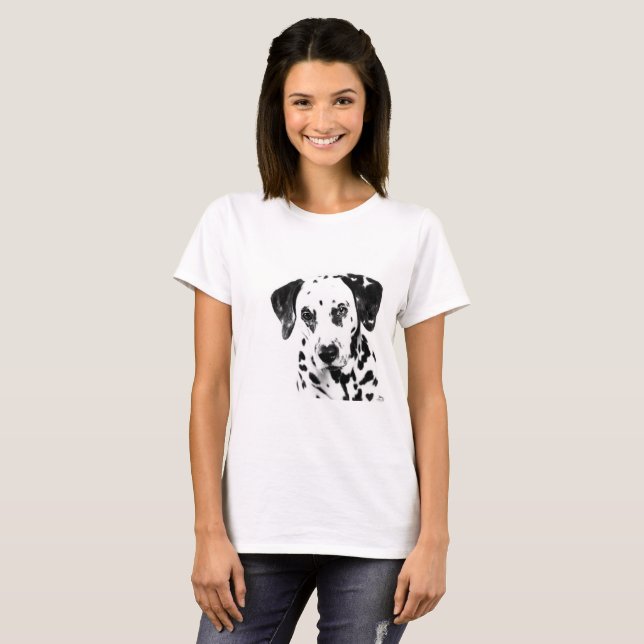 Dalmatian T-tröja Tee (Hel framsida)