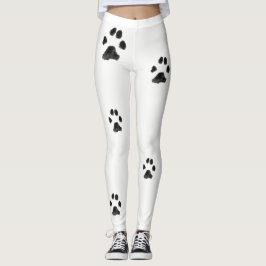 Dalmatian tassar leggings