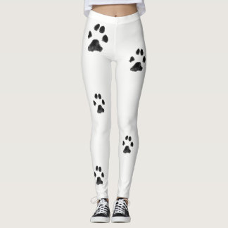 Dalmatian tassar leggings