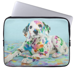 Dalmatian valp laptop fodral