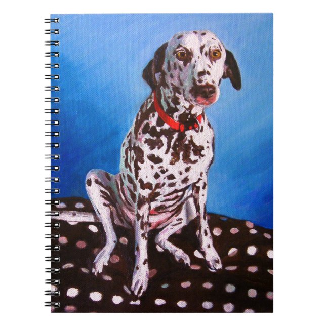 Dalmatianen på finnigt dämpar 2011 anteckningsbok (Framsidan)