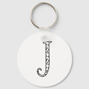 Dalmatians pricker J Nyckelring