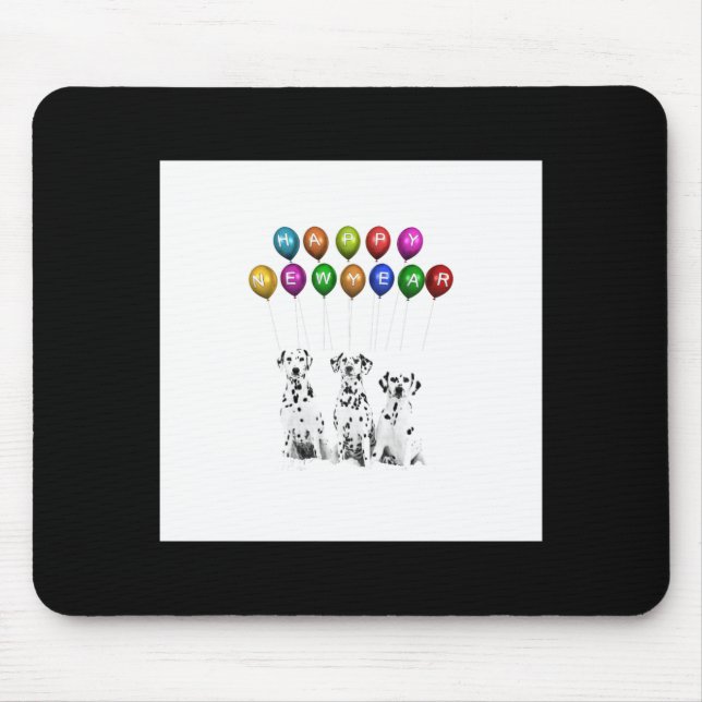 Dalmatians Wishing Happy New Year 2016  Musmatta (Framsidan)