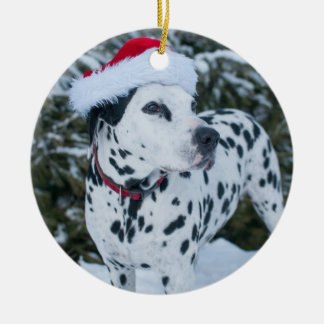 DalmatianSanta prydnad Julgransprydnad Keramik