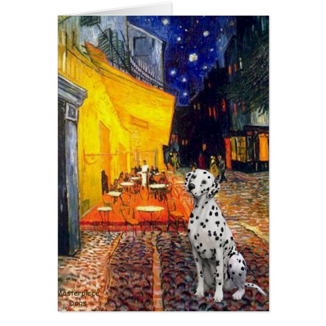 Dalmatien 1 - Terrace Cafe Hälsningskort (Framsidan)