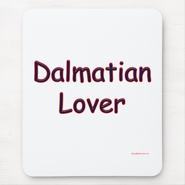 Dalmatien Älskare Musmatta (Framsidan)