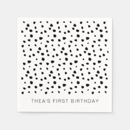 Dalmatien Birthday Napkins Pappersservett