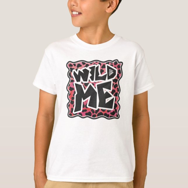 Dalmatien Black and Red med Vild Me T Shirt (Framsida)