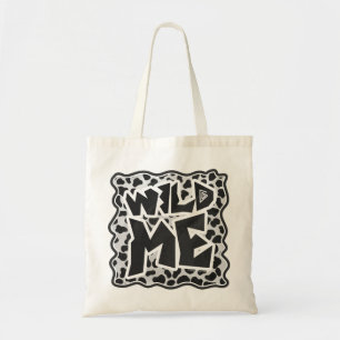Dalmatien Black and White med Vild me Tygkasse