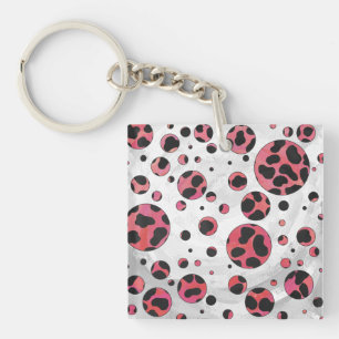 Dalmatien Black och Red med Polka dots