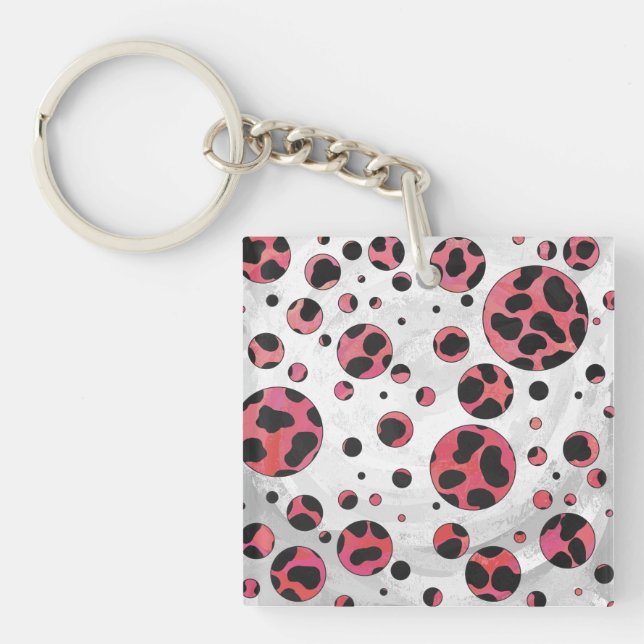 Dalmatien Black och Red med Polka dots (Framsidan)