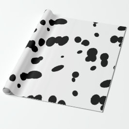 Dalmatien Black Spotty Hund Hund Presentpapper