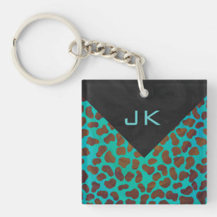 Dalmatien Brown och Teal Print