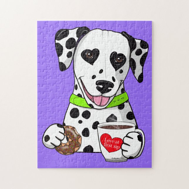 Dalmatien Coffee Pussel (Vertikal)